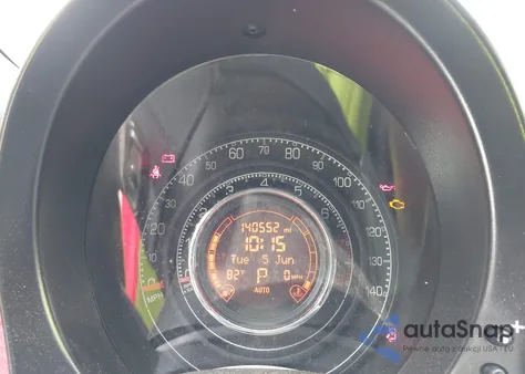 2012 Fiat 500 Sport из США, поврежденный, VIN 3C3CFFBR1CT366328